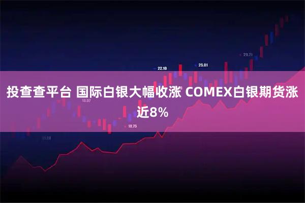投查查平台 国际白银大幅收涨 COMEX白银期货涨近8%
